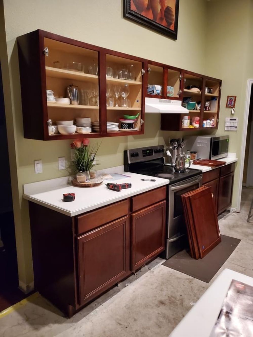 Cabinet Refinishinging Sacramento